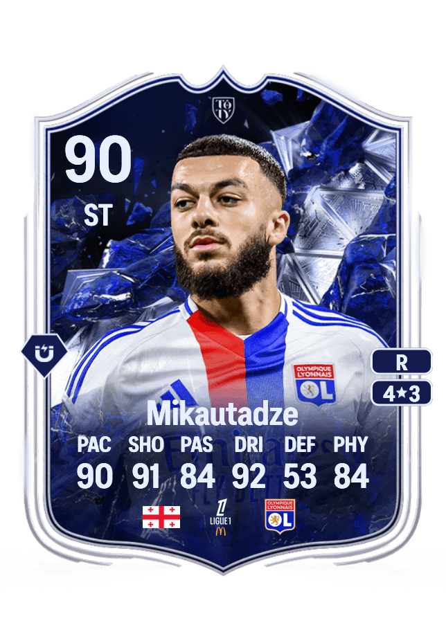 Georges Mikautadze card