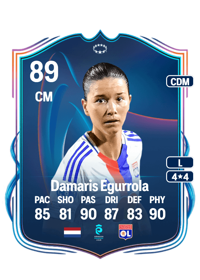 Damaris Egurrola card