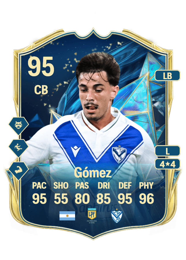 Valentín Gómez card
