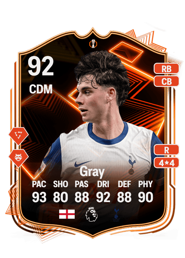 Archie Gray card