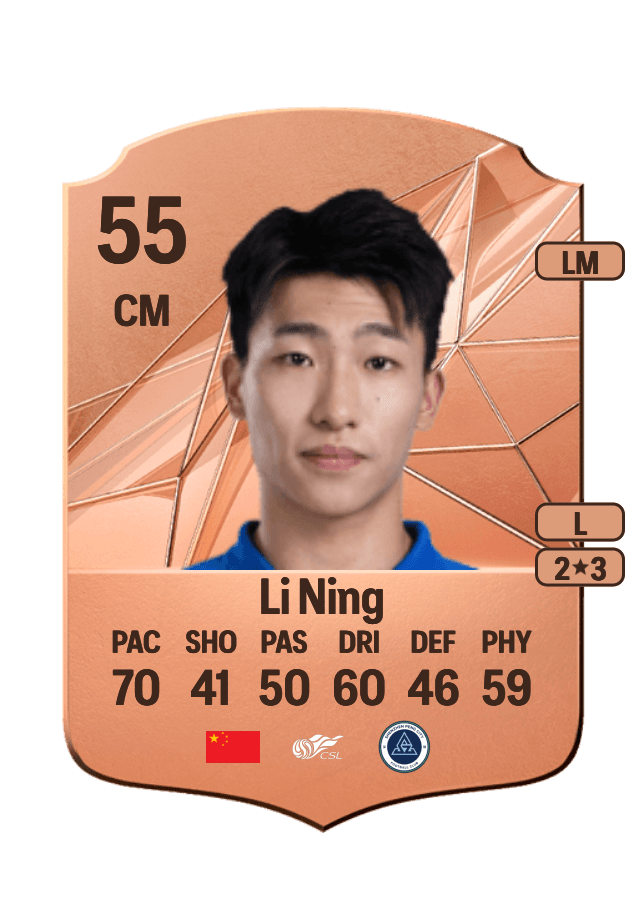 Li Ning card