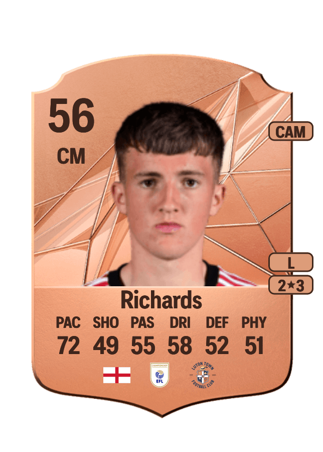 Jake Richards card