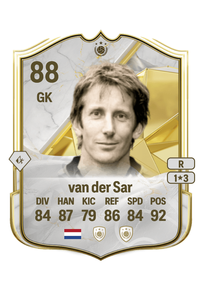 Edwin van der Sar card
