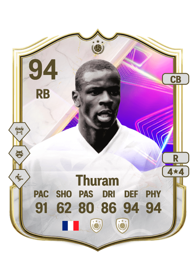 Lilian Thuram card
