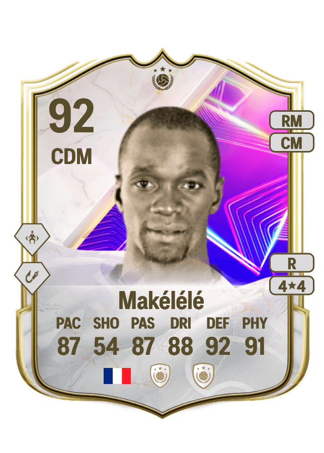 Claude Makélélé card