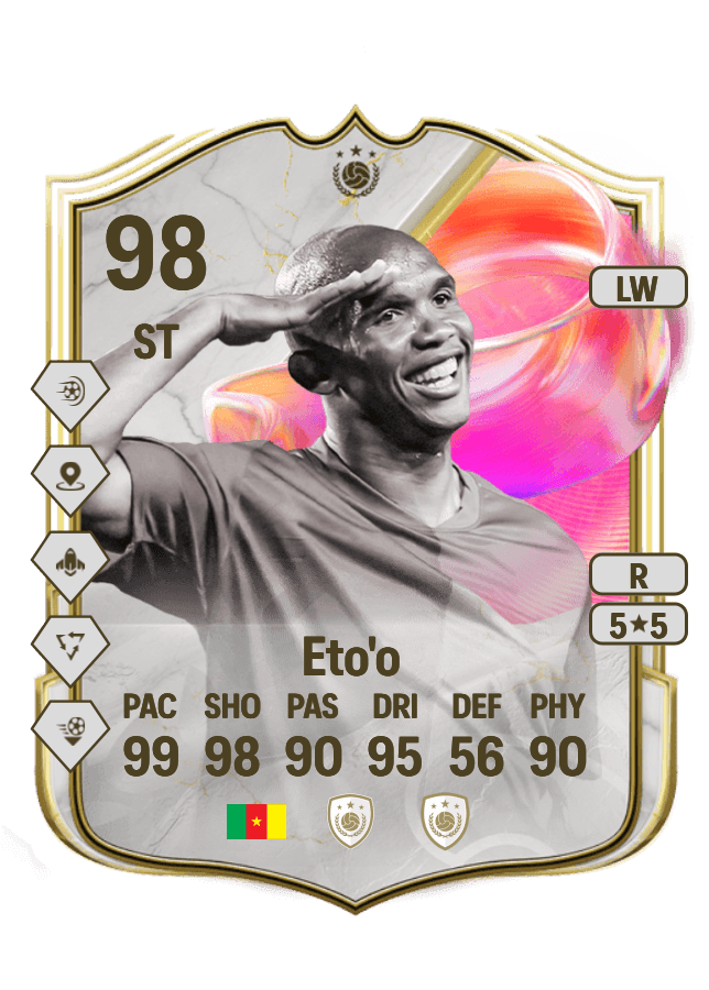 Samuel Eto'o card