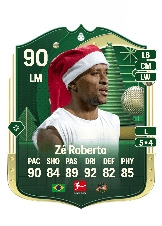 Zé Roberto card