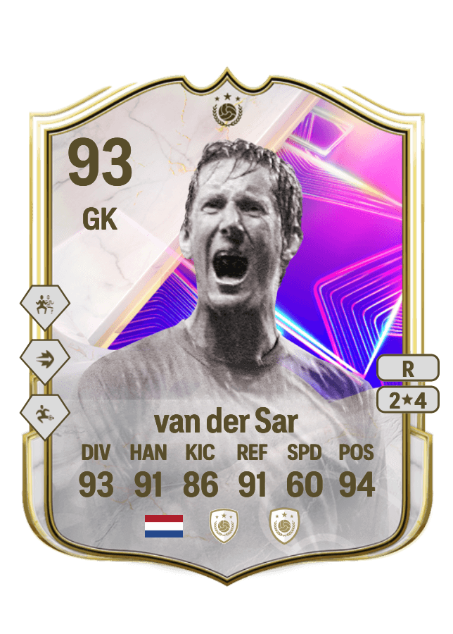 Edwin van der Sar card