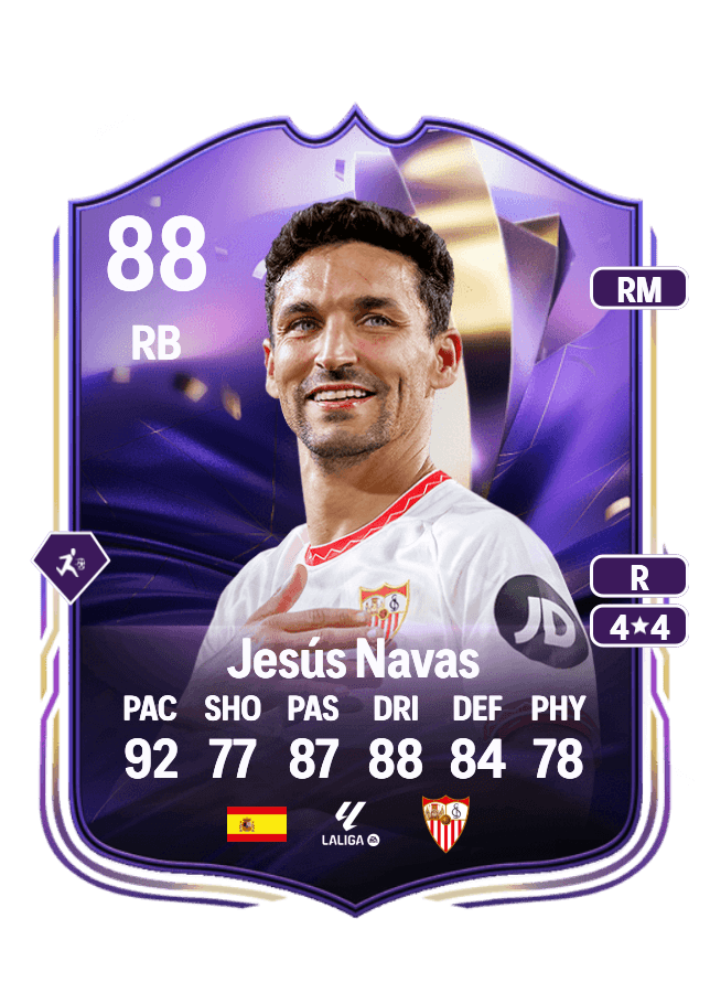 Jesús Navas card