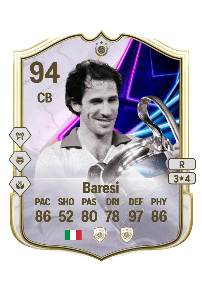 Franco Baresi card