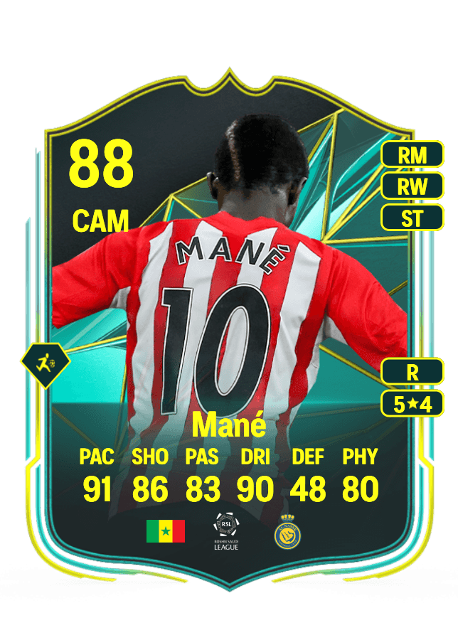 Sadio Mané card