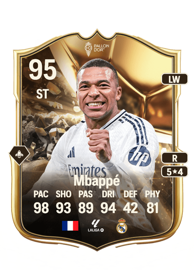 Kylian Mbappé card