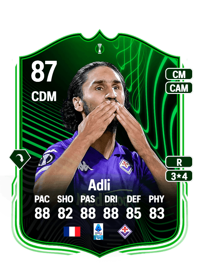 Yacine Adli card