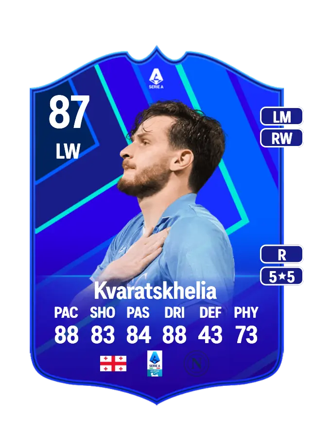 Khvicha Kvaratskhelia card