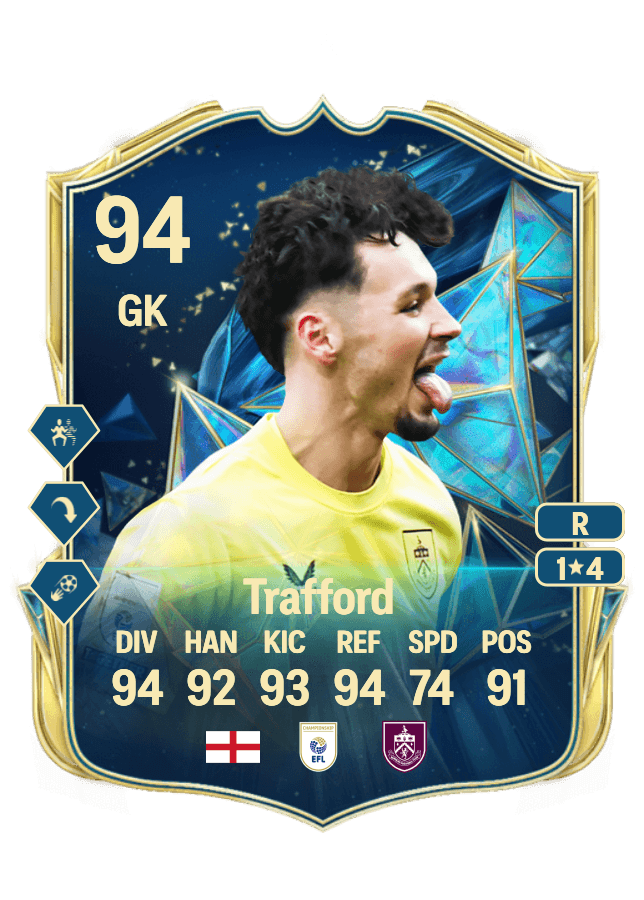 James Trafford card