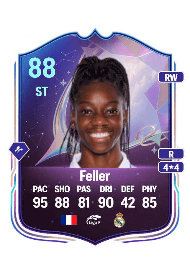 Naomie Feller card