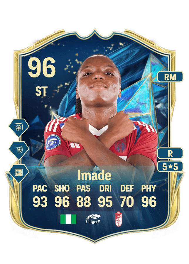 Edna Imade card