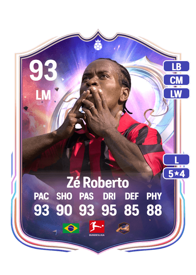 Zé Roberto card