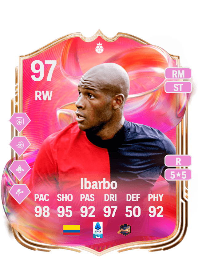Víctor Ibarbo card