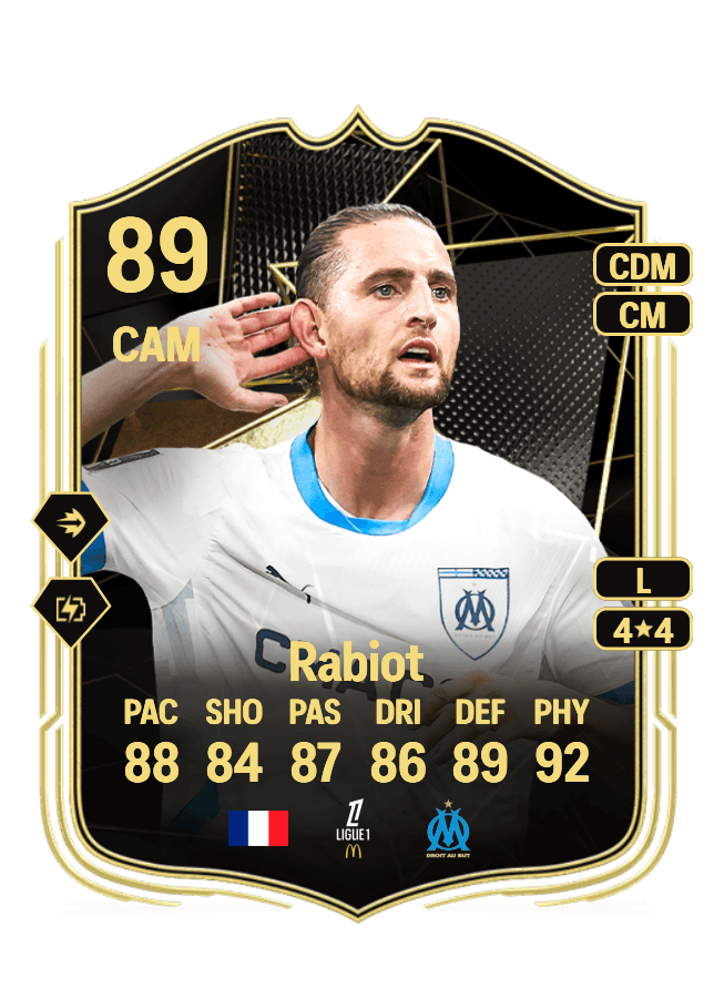 Adrien Rabiot card