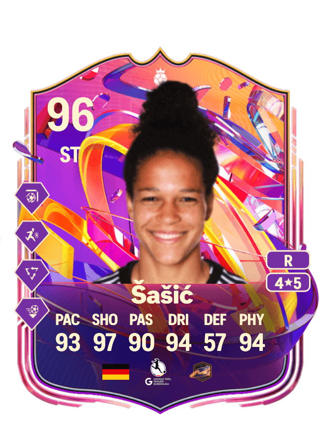 Celia Šašić card