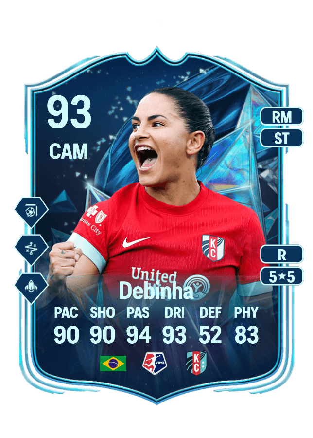 Debinha card