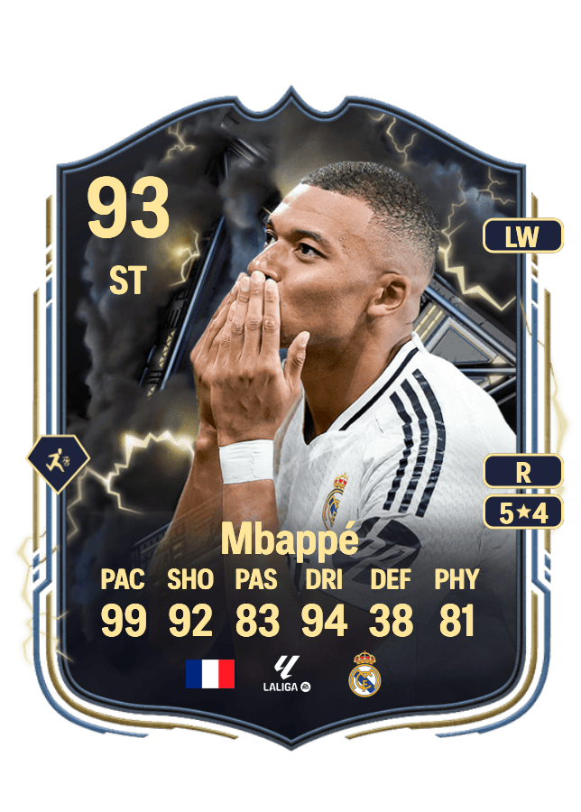Kylian Mbappé card