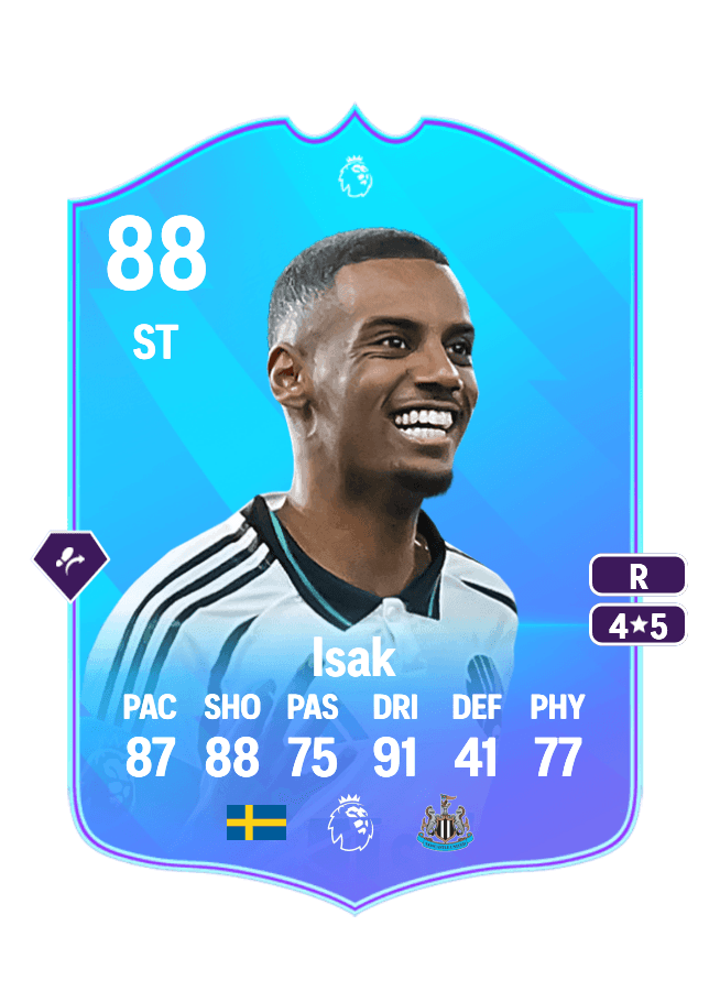 Alexander Isak card