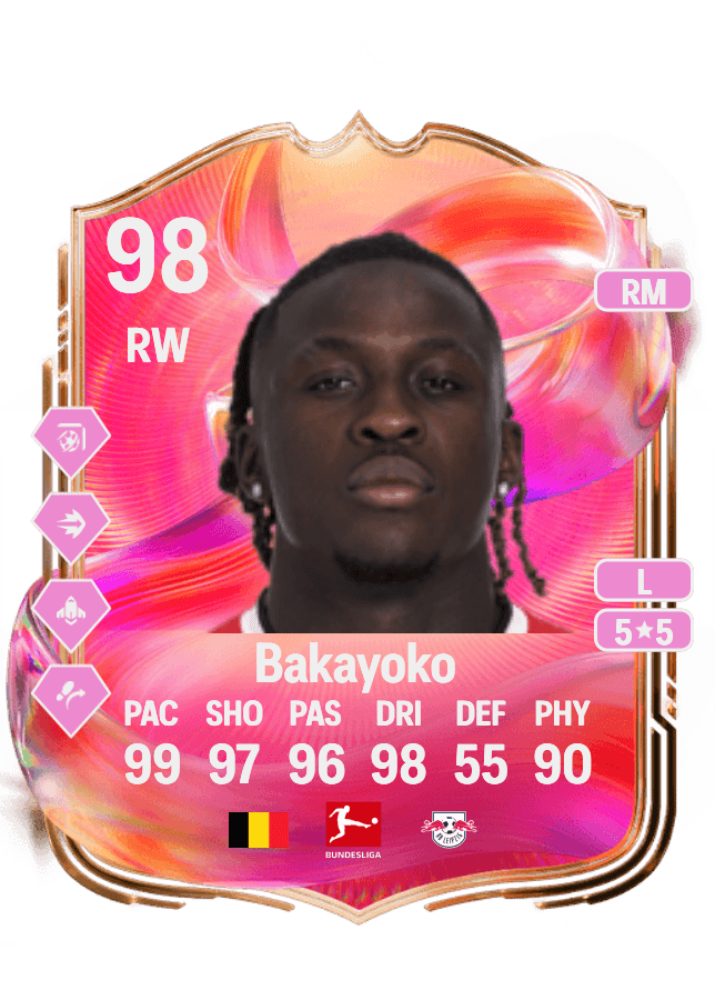 Johan Bakayoko card