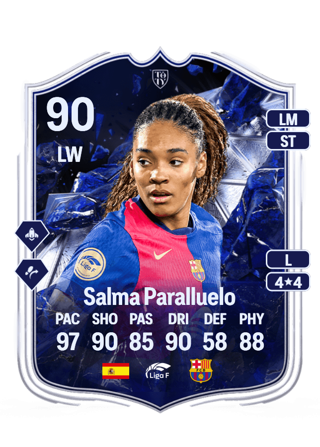Salma Paralluelo card