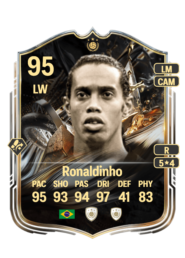 Ronaldinho card