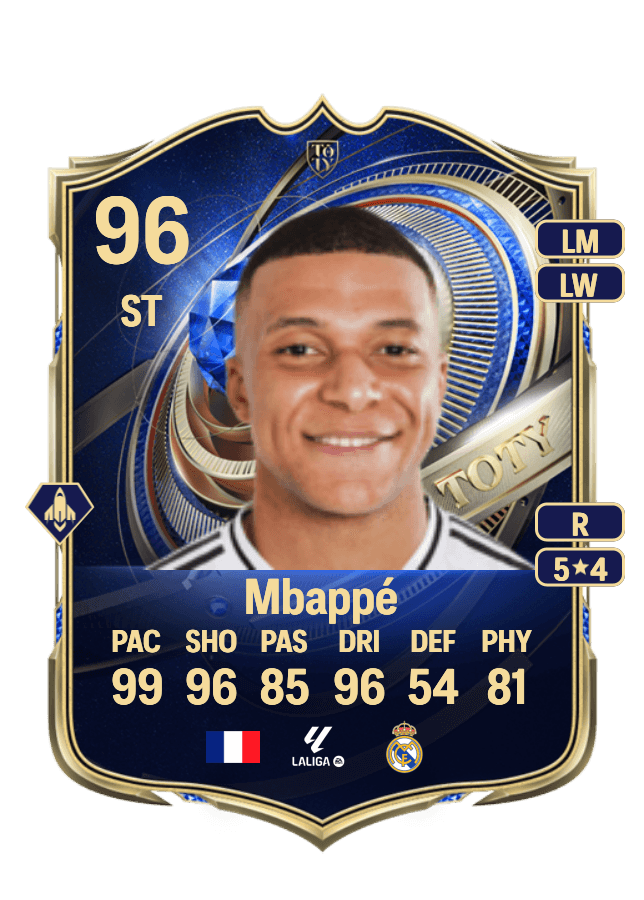 Kylian Mbappé card