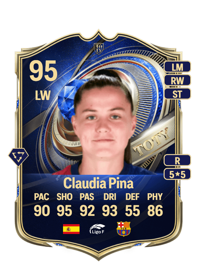 Claudia Pina card