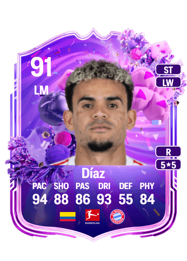Luis Díaz card