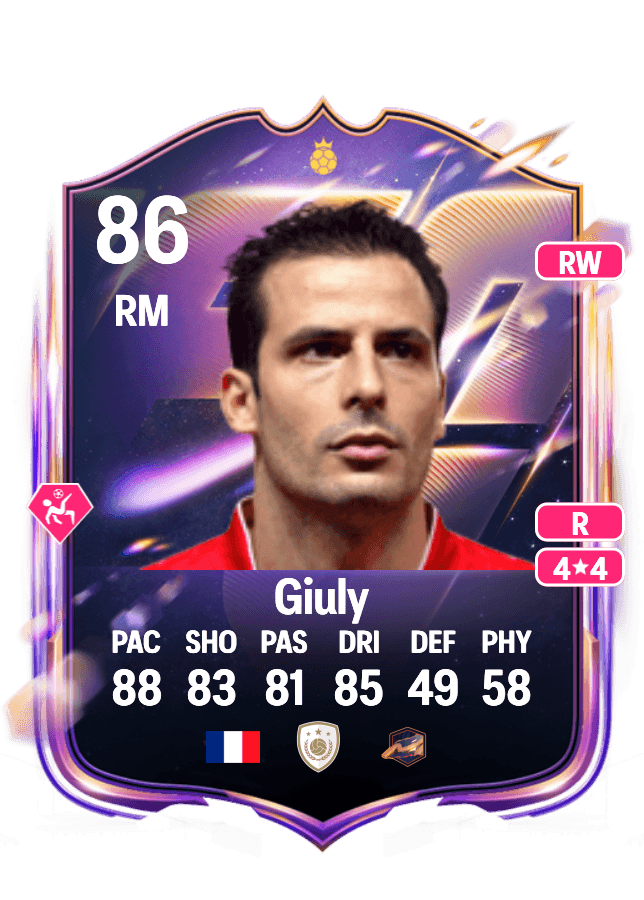 Ludovic Giuly card