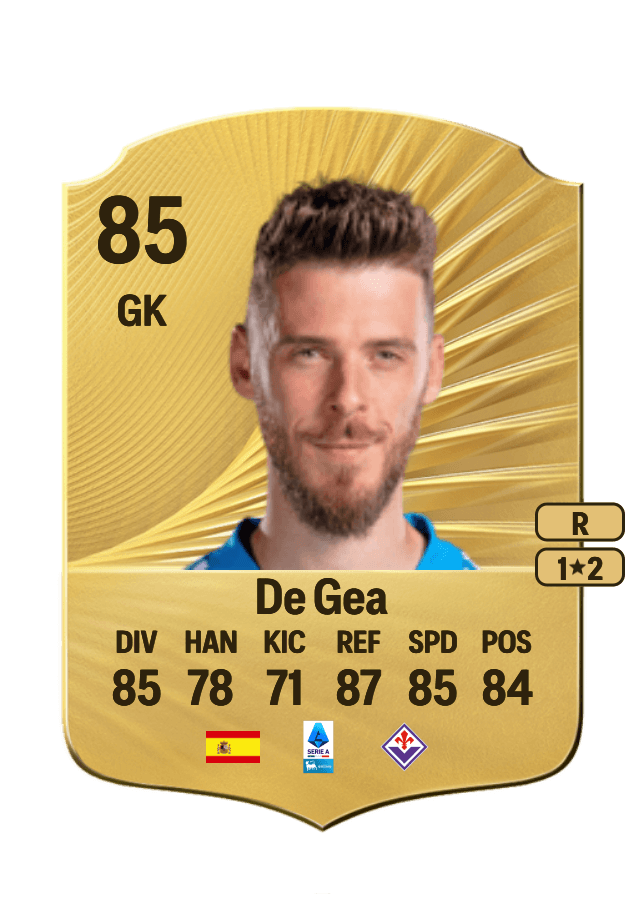De Gea card