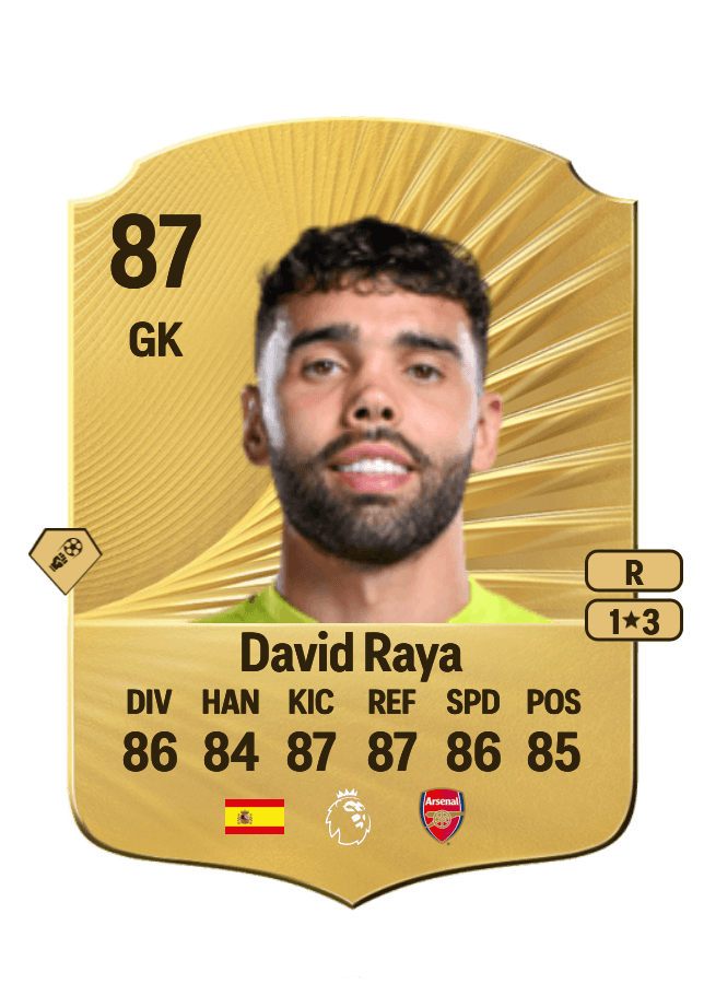 David Raya card