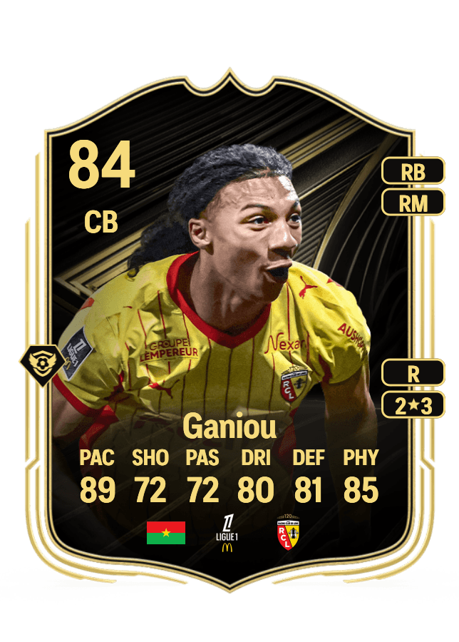 Ismaëlo Ganiou card