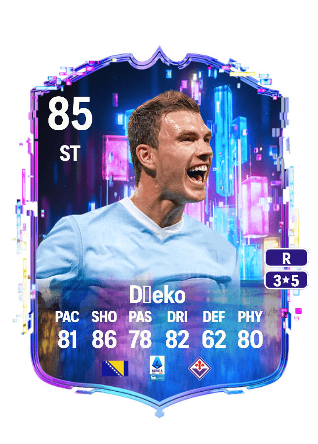 Edin Džeko card