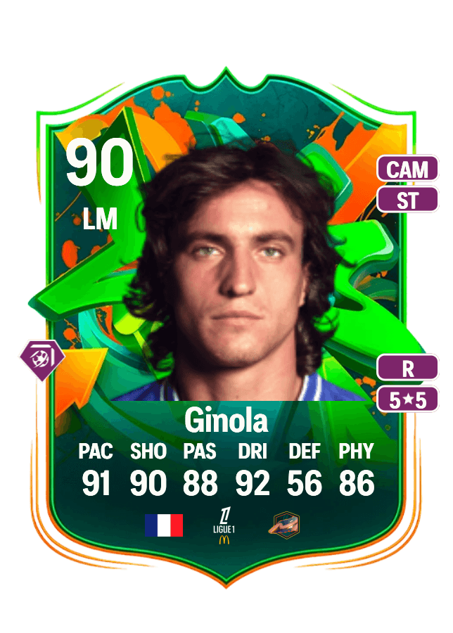 David Ginola card