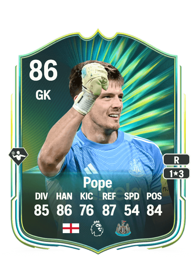 Nick Pope card