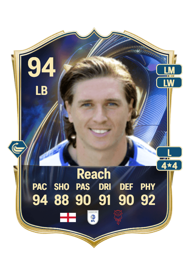Adam Reach card