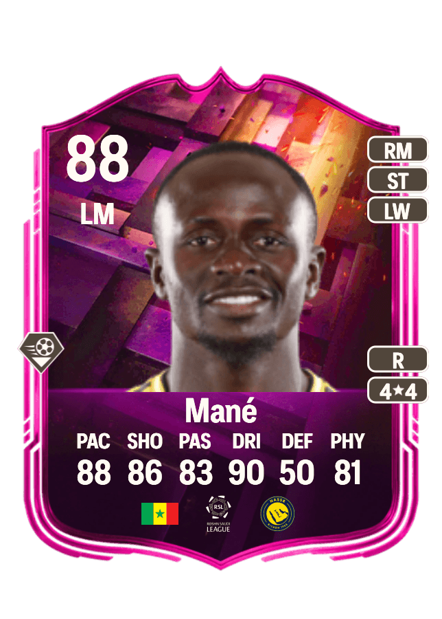 Sadio Mané card