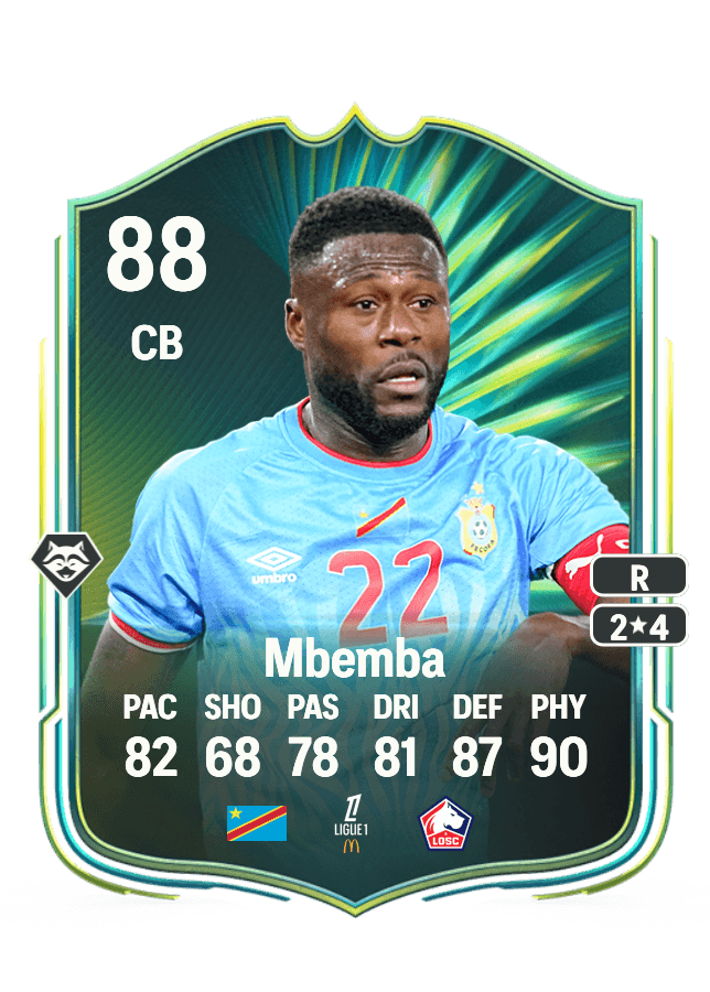 Chancel Mbemba card