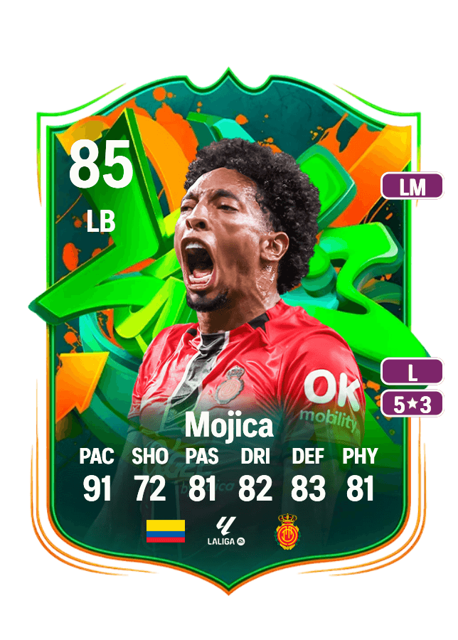 Johan Mojica card