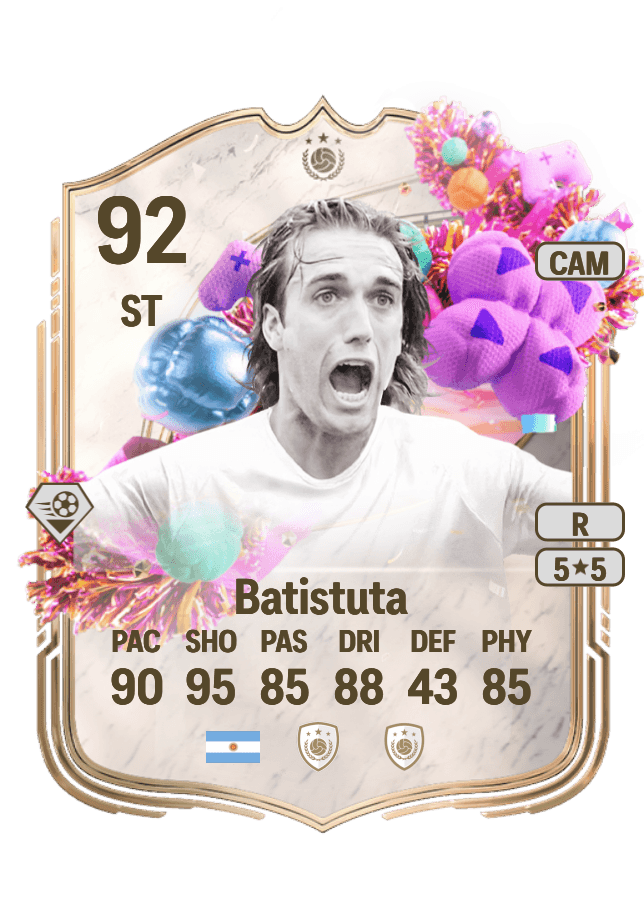Gabriel Batistuta card