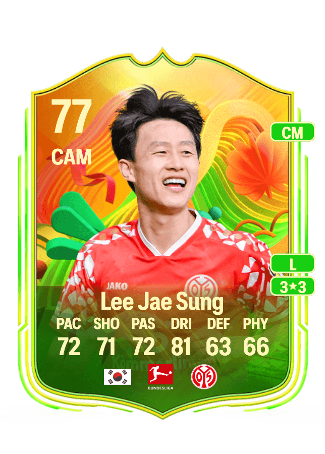 Lee Jae Sung card