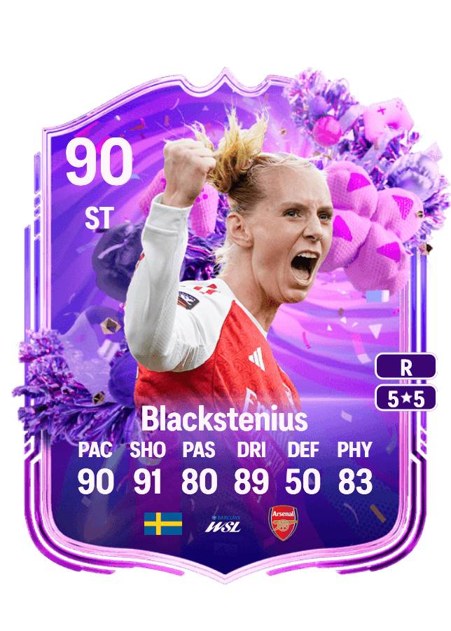 Stina Blackstenius card