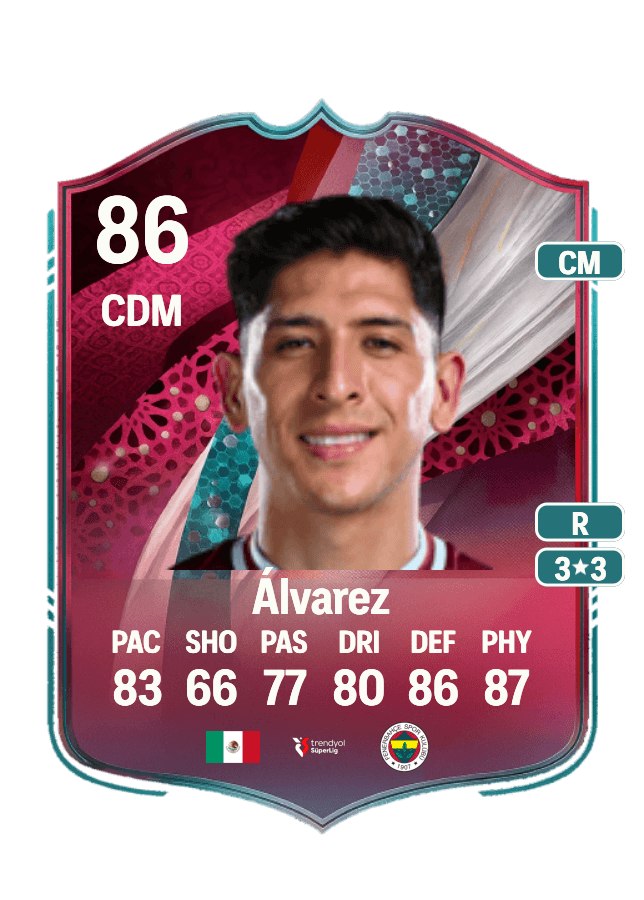 Edson Álvarez card