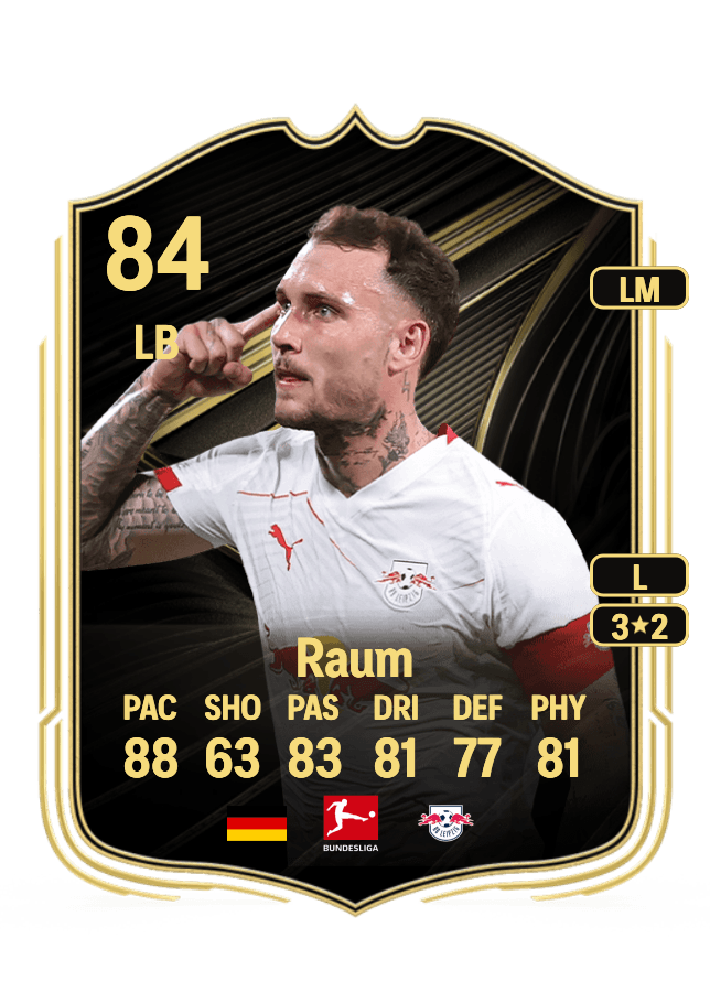 David Raum card